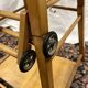 Vintage wooden baby high chair