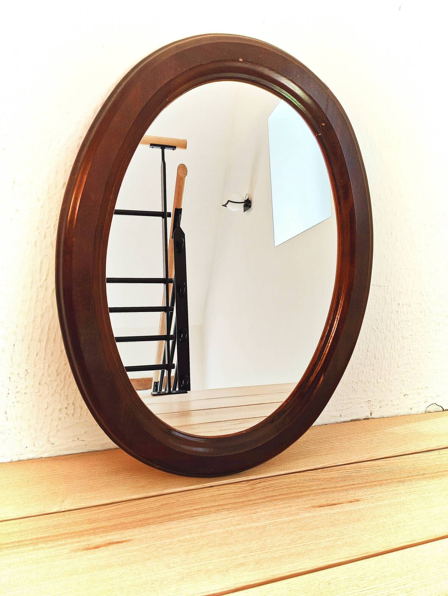 Antique oval mirror (12)