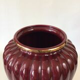H.36 red ceramic vase