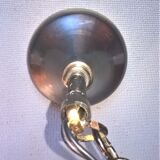 Gloss metallic patinated and gold and double opalines three fires Scandinavian style of the 30s