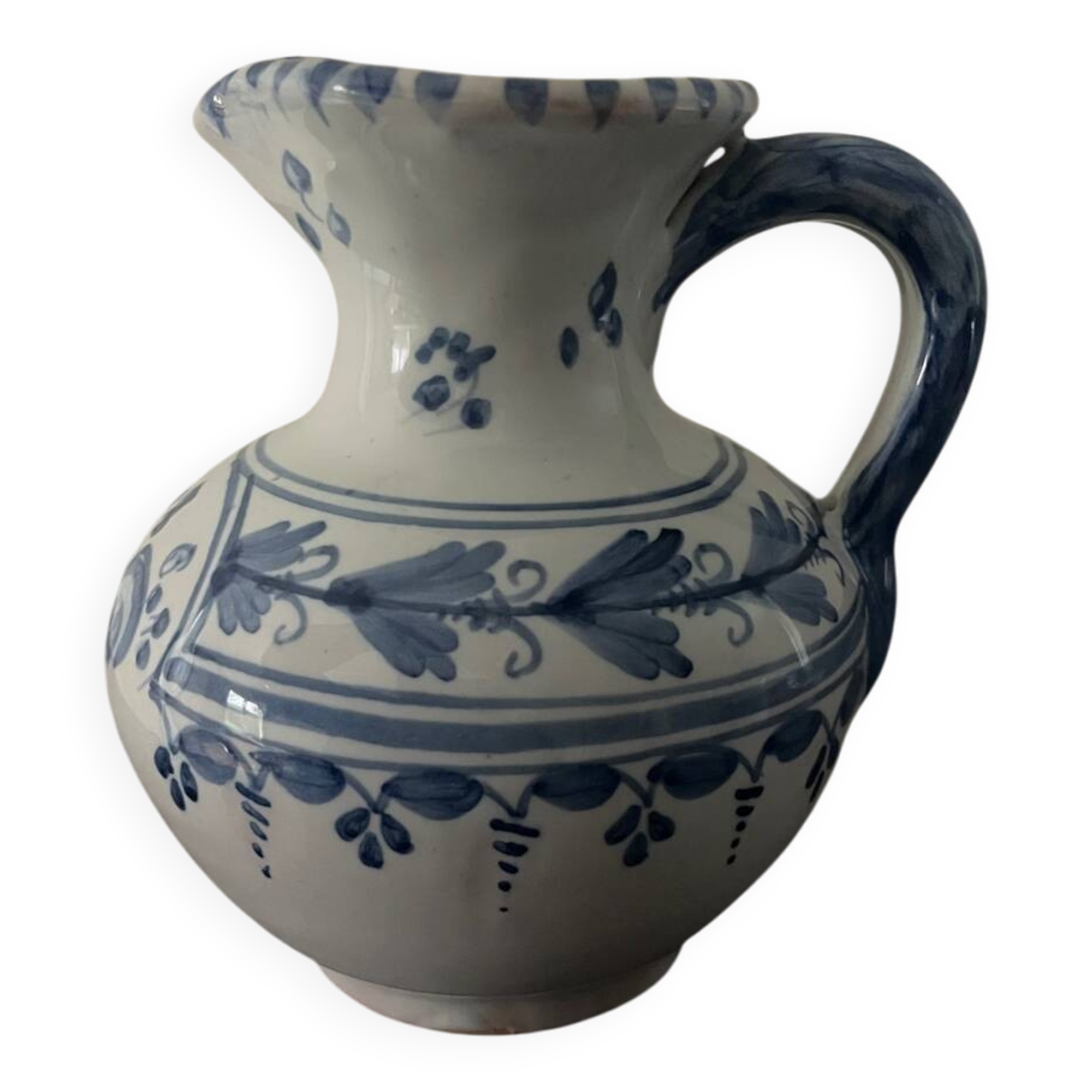 Talavera ceramic pitcher - Signed Duran - Vintage