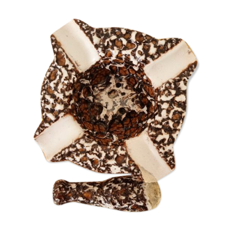 Cendrier avec pilon vallauris vintage