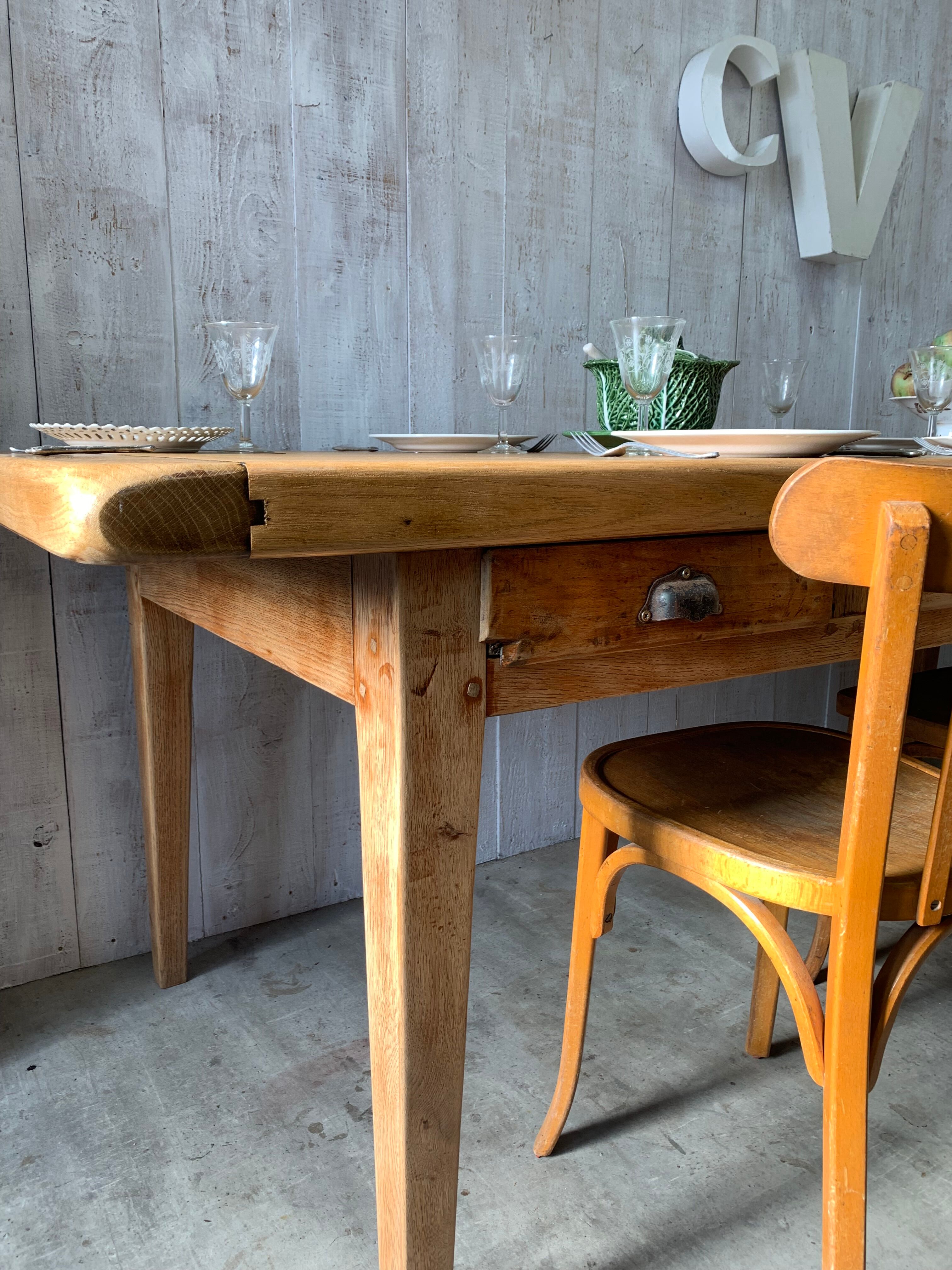 Farmhouse table 230x85cm vintage