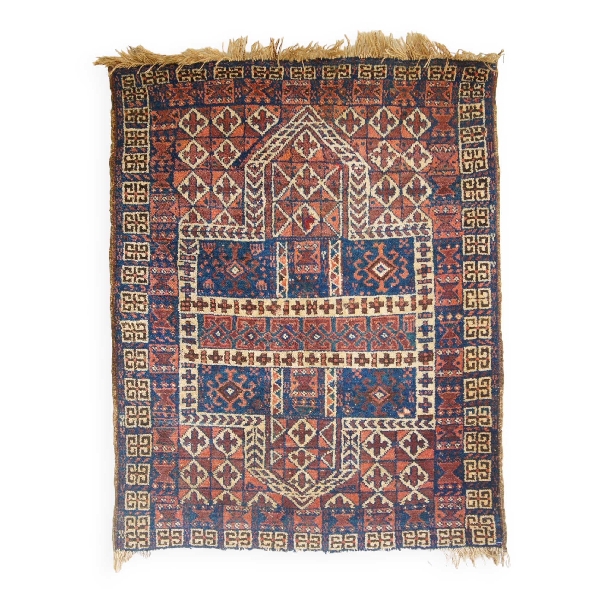 Old numbered hand-knotted rug