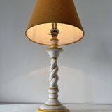 Twisted ceramic lamp 1970