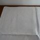 Lot de 10 serviettes de table brodées coton damassé monogramme J.G