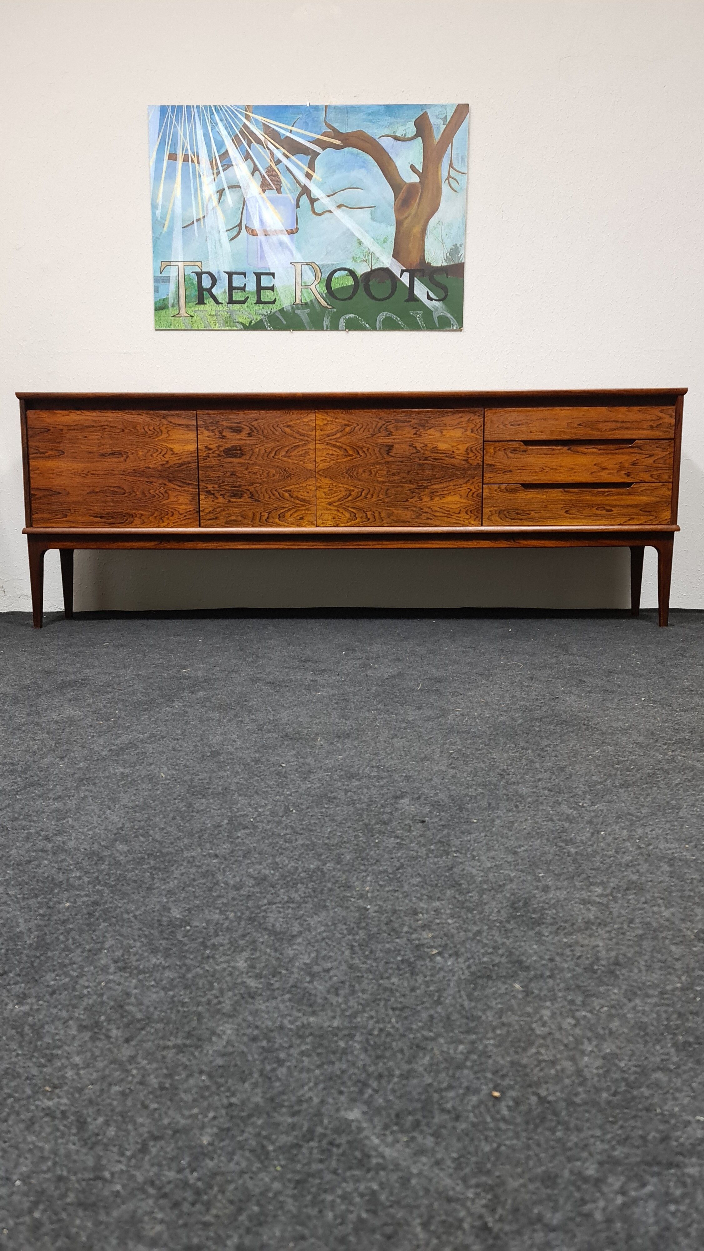 vintage Palisander sideboard