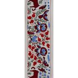 Hand-knotted rug, vintage Turkish rug 50x144 cm