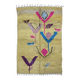 Contemporary Yellow Rug - 306 x 206 cm