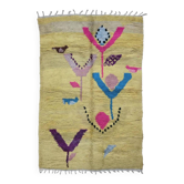 Contemporary Yellow Rug - 306 x 206 cm