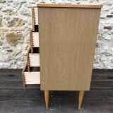 Vintage dresesr 4 drawers 60/70
