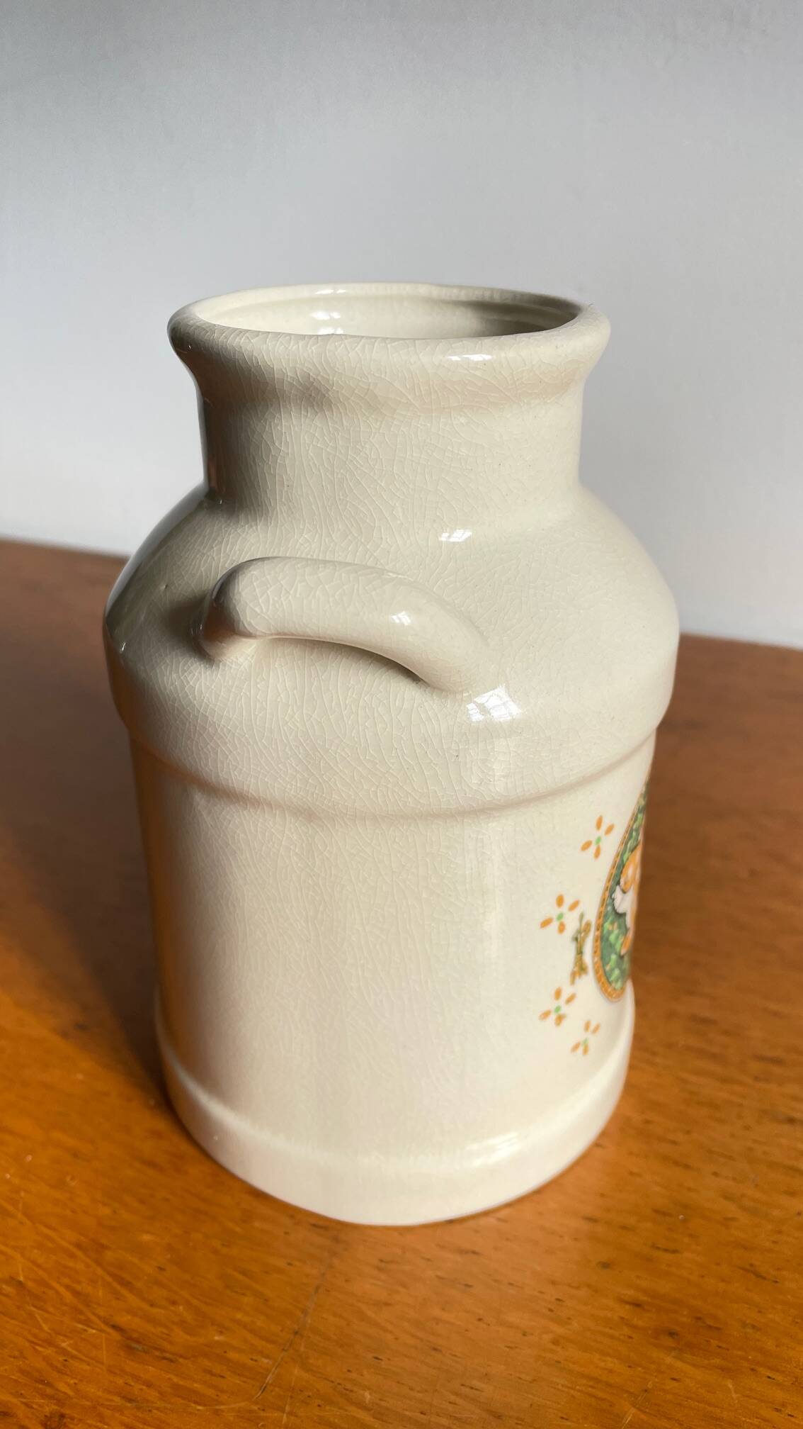 Vase lapin céramique taiwan vintage