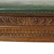 Banc antique en chêne sculpté style Renaissance