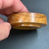 Plateau de service, serviteur vintage en bois d'olivier