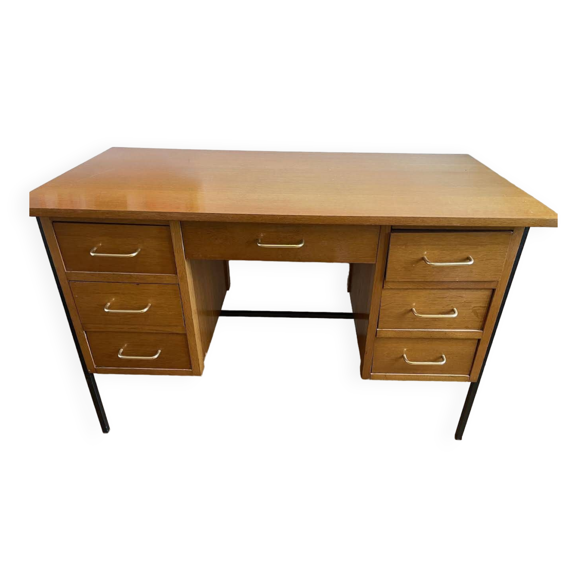 6 drawer desk