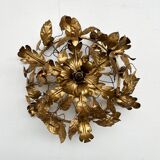 Wrought iron chandelier from Italy, 1960s
