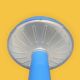 Vintage Skojig Ikea Mushroom Lamp – Cloud Blue – 90s