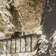 Old photography stereo, stereograph, luxury albumine 1903 Gorge d'Infurnilllo, Peru