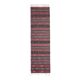 1970s Turkish Oushak Handmade Wool Cotton Red Runner Rug 74x338