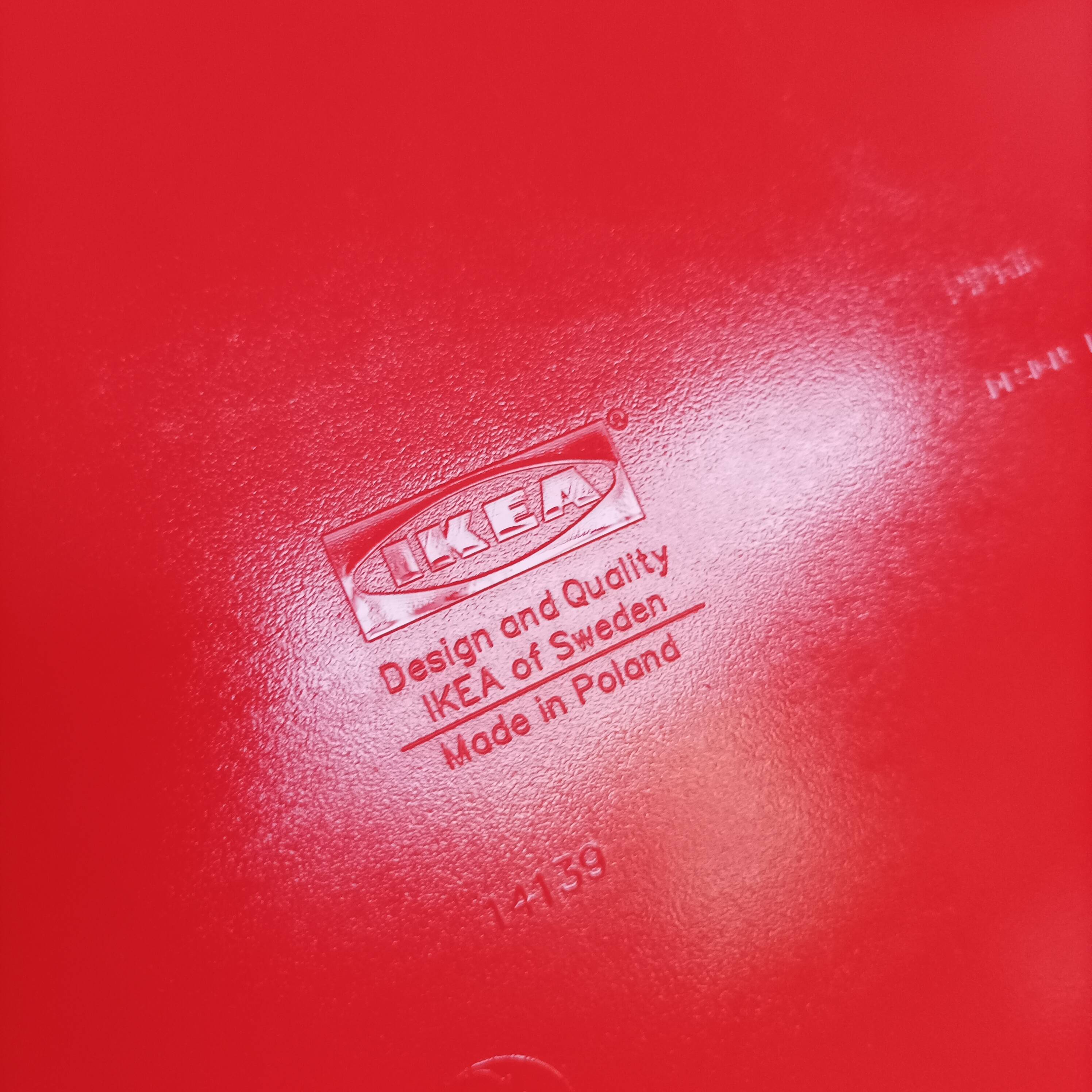 Vintage Ikea Hagberg trolley on wheels