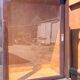 2 wood store furniture and glass doors