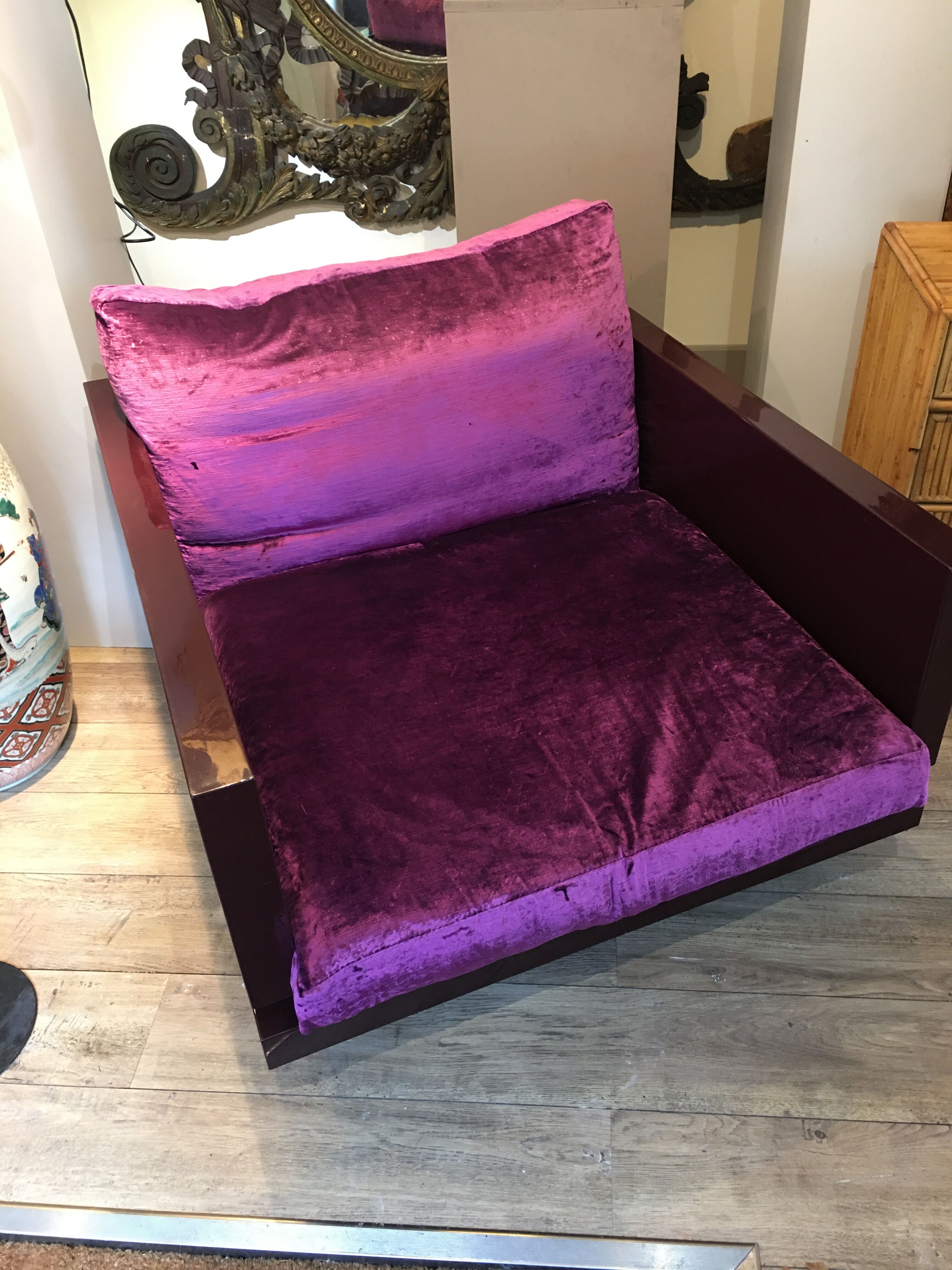 Versace laque chair