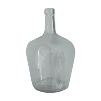 Bonbonne dame jeanne transparent glass