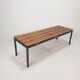 Mid century italian bench or side table, 1960's