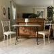 Marble bistro table