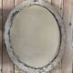 Oval frame XIXth portraits of a woman