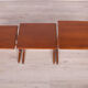 Teak pull out tables by V. Wilkins for G-Plan, 1970s