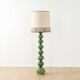 Extraordinary ceramic floor lamp, Kaiser Leuchten