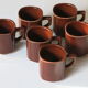 6 espresso cups from Sarreguemines France