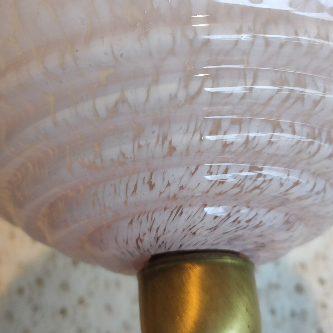 Duo de lampes en verre de Clichy