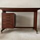 Mid-century modern Italian desk with 5 drawers, 1960s, Italy
