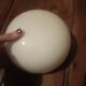 Wall light, white opal ceiling light