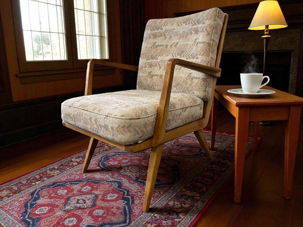 Fauteuil vintage / fauteuil / fauteuil individuel knoll antimott