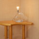 Crystal lamp foot Maison Daum France circa 1960