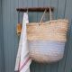 Small antique wooden wall coat rack.