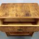 Antique Cabinet in Walnut Finish, Czechoslovakia