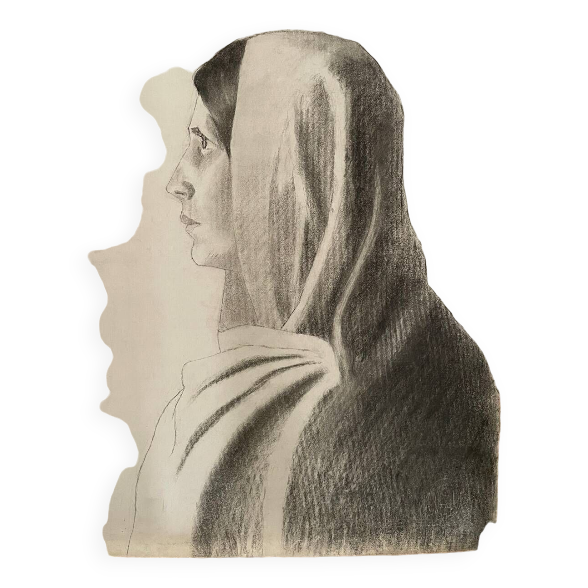 Academic drawing dated November 1910