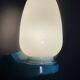 Vintage blue Tovi wall light Mid Century Modern/Space Age opaline scandi