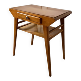 Vintage console with compass feet