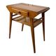 Console vintage pieds compas