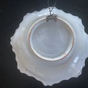 Earthenware plate Porquier