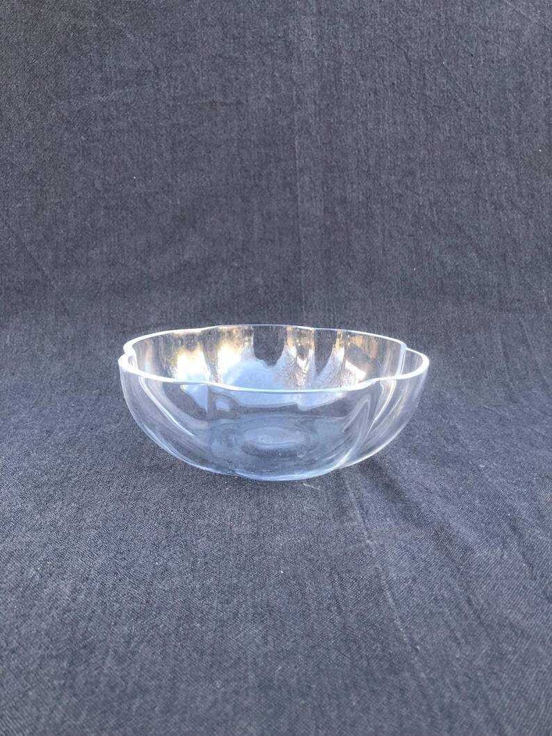 Baccarat crystal table centerpiece/fruit/salad bowl, France, mid-to-late 20