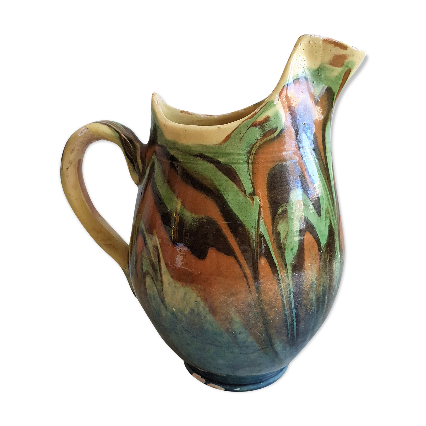 Savoyard rustic sandstone pitcher