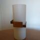 Vintage frosted worm wall lamp