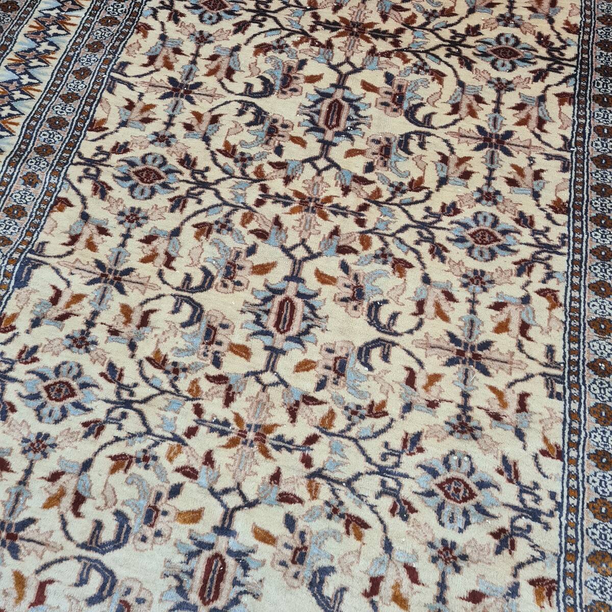 Vintage Hand Knotted Persian Carpet, 1970s.