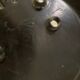 60s glass wall light